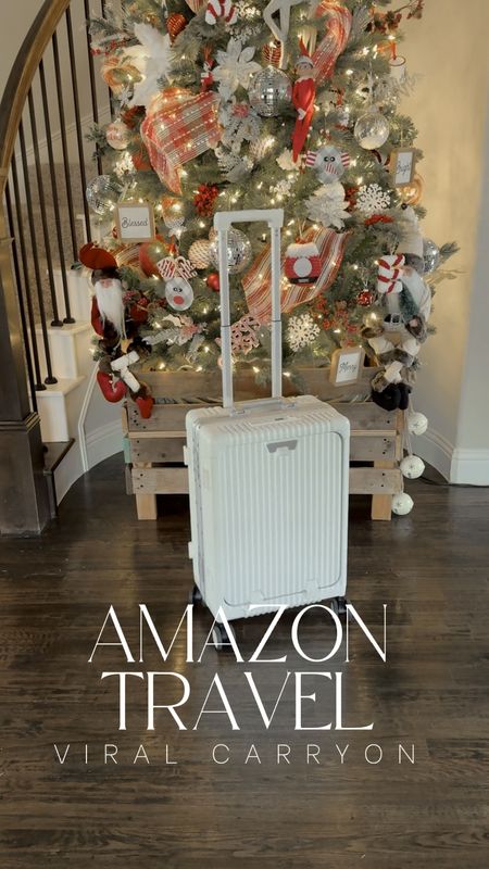 POV: You’re traveling for the holidays and wanna know if this viral suitcase is worth the hype! IT IS!! 👏🏼👏🏼👏🏼
.
Comment SUITCASE and I’ll send the link to this and some of my other favorite travel goodies! These also make great gifts!! 
.
.
| Amazon travel | Amazon finds | travel essentials | gift idea | travel gear | travel must haves | Christmas gift |

#LTKsalealert #LTKtravel #LTKVideo