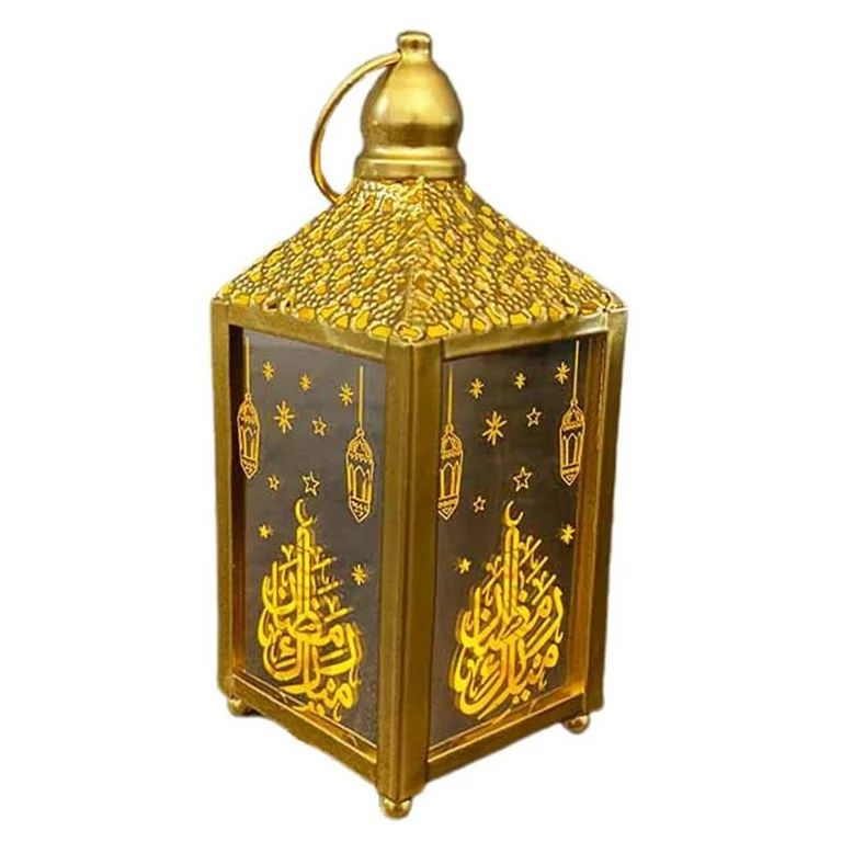 Ramadan Muslim Decoration Festival Led Lights, Candle Lanterns, Eid Mubarak Element Light Eid Lam... | Walmart (US)
