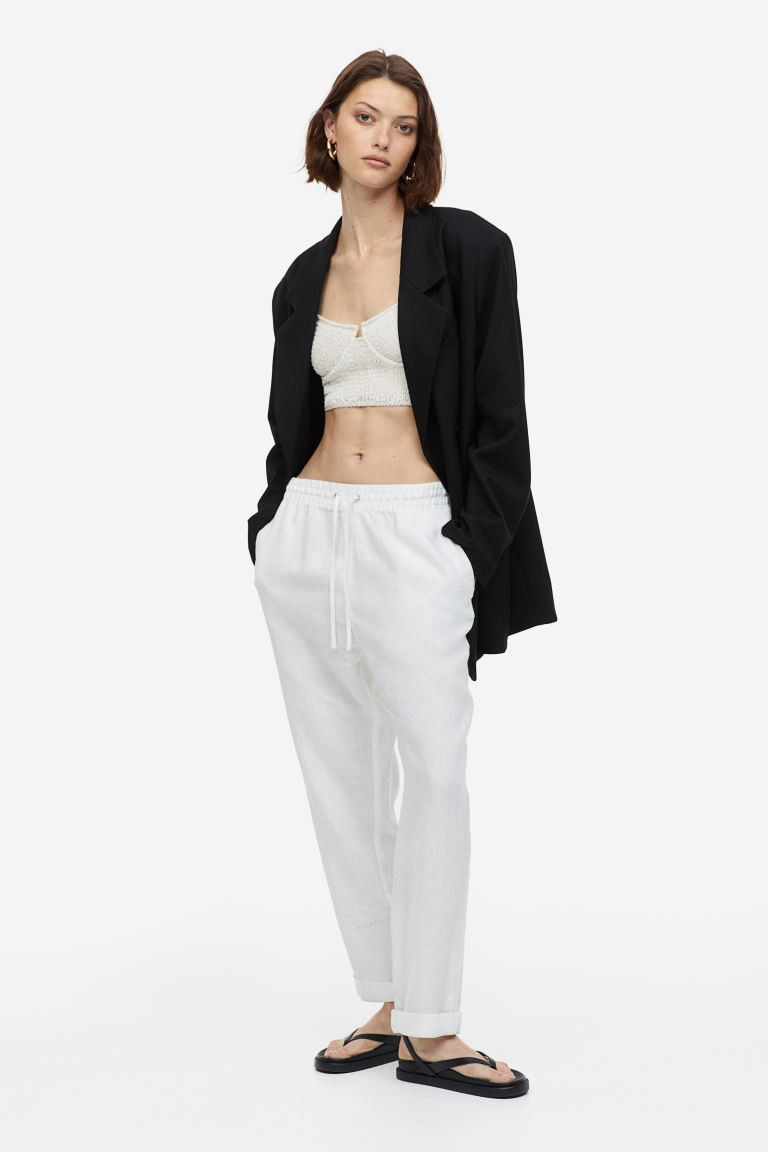 Leinenjoggers | H&M (DE, AT, CH, NL, FI)