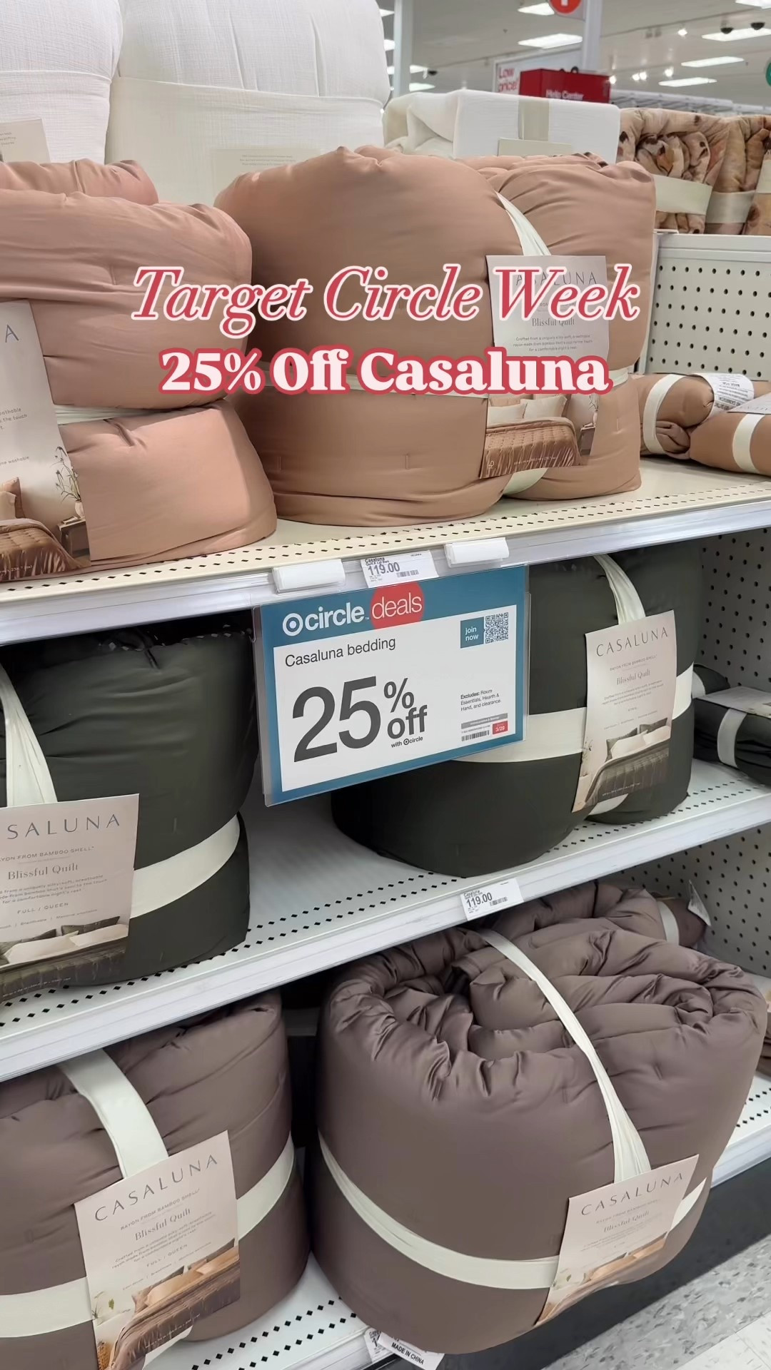 Casaluna bedding is 25% off this week with Target Circle! 🎯 I’m loving all of the new colors and the Light Adobe Clay is perfect for Spring! 

#LTKHome #LTKSaleAlert #LTKSeasonal