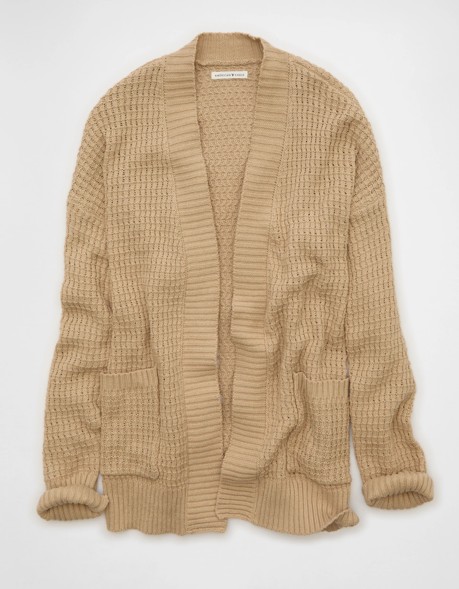AE Open-Front Cardigan Sweater | American Eagle Outfitters (US & CA)