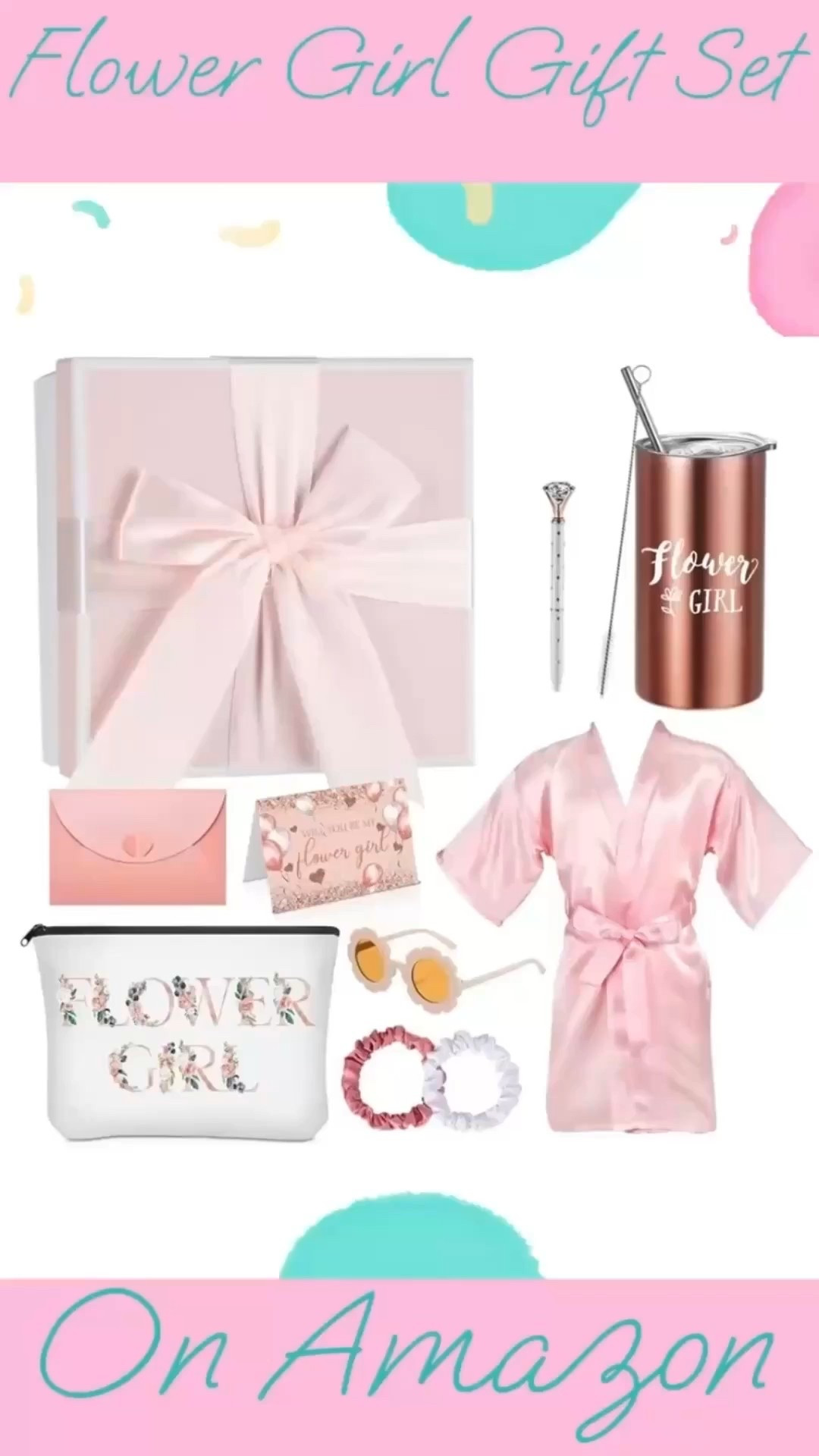 Affordable and fun flower girl gift set on Amazon. Under $30.

#LTKWedding #LTKSeasonal #LTKKids