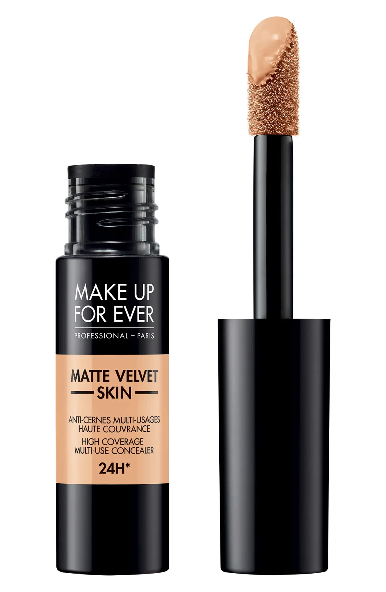 MAKE UP FOR EVER Matte Velvet Skin High Coverage Multi-Use Concealer in 2.2-Yellow Alabaster at Nord | Nordstrom