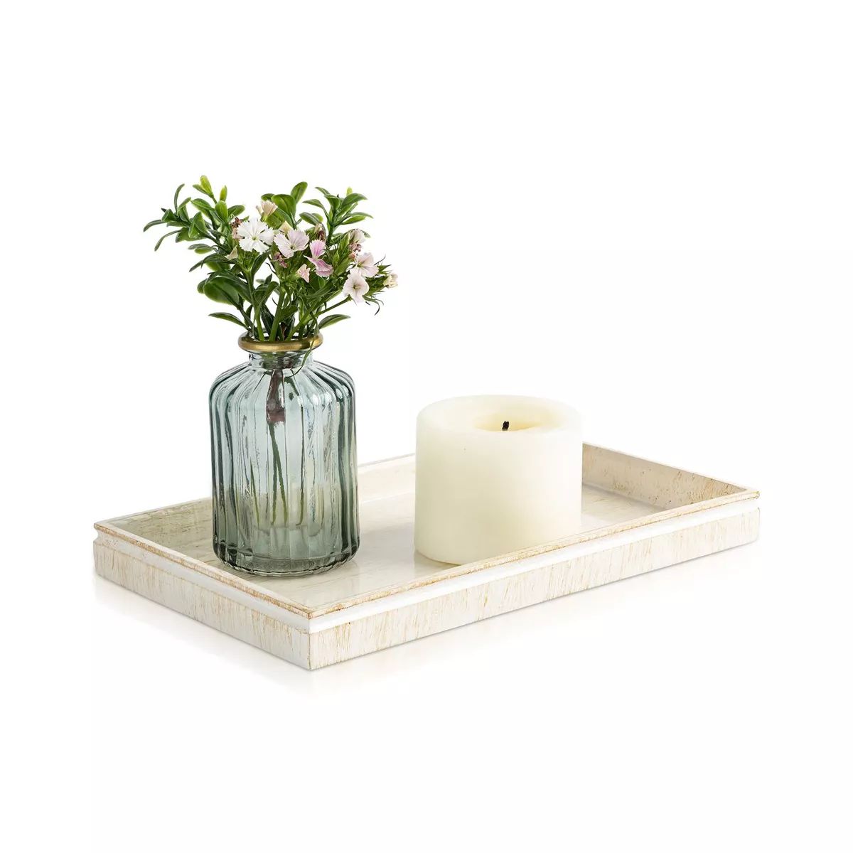 Creative Scents Rustic Luxe Decorative Coffee Table Tray | Target