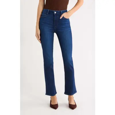 PAIGE Cindy High Waist Straight Leg Jeans in Cirques at Nordstrom, Size 29 | Nordstrom