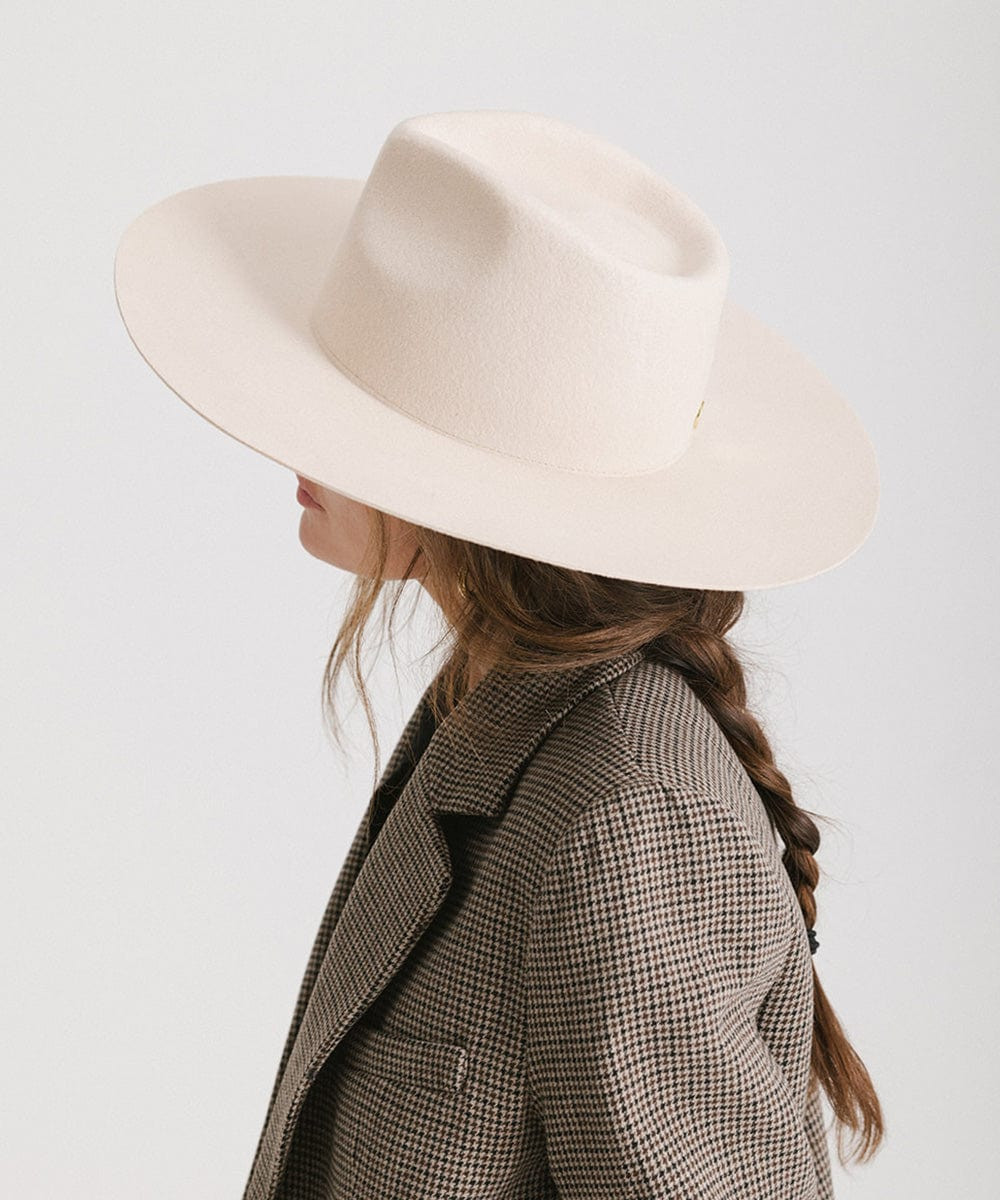 Wesley Wide Brim Fedora Hat | Gigi Pip