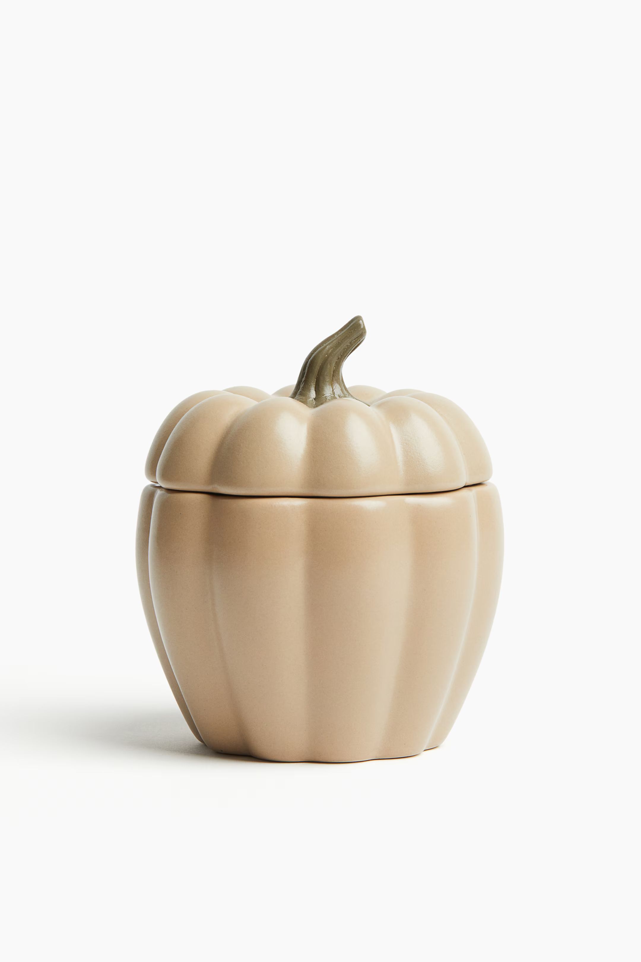 Stoneware Box - Beige/pumpkin - Home All | H&M US | H&M (US + CA)