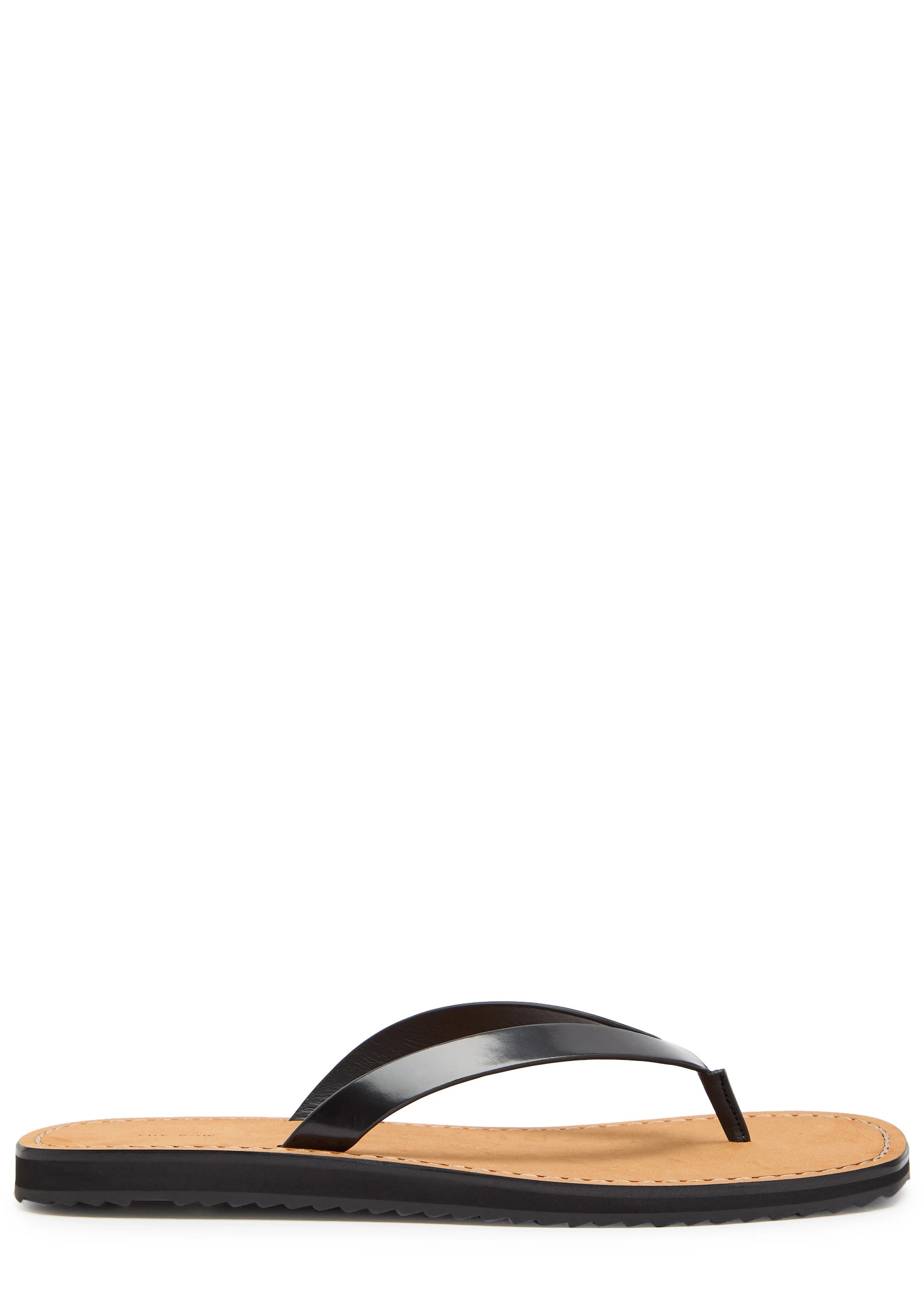 City leather flip flops | Harvey Nichols