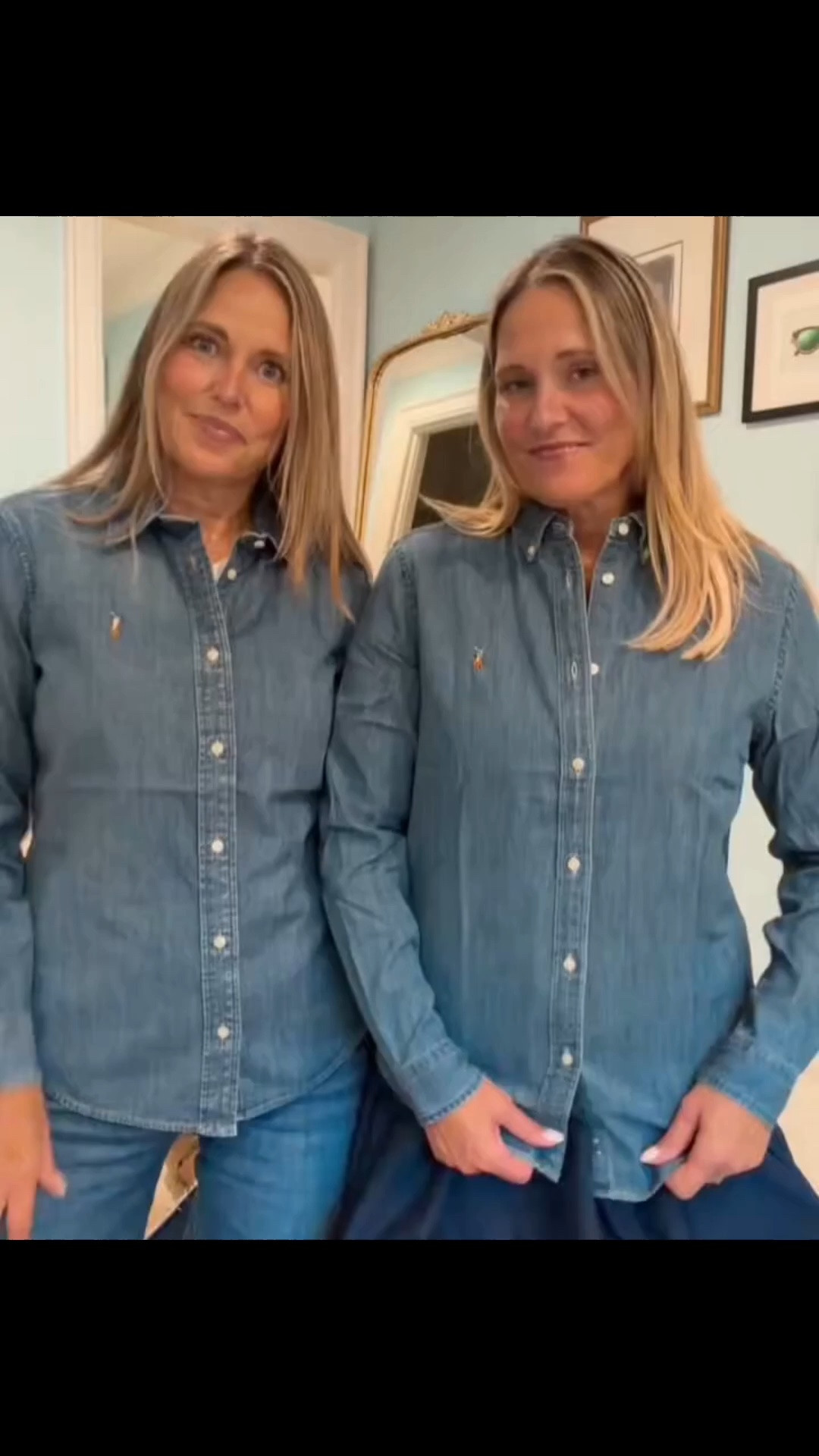We love Macys for our classic looks and staples I’m wearing size XL boys shirt and Tegan is wearing size 10 women’s. The boys shirt runs a bit bigger than the women’s 10. s

#LTKdayinmylife #LTKOver40 #LTKMidsize