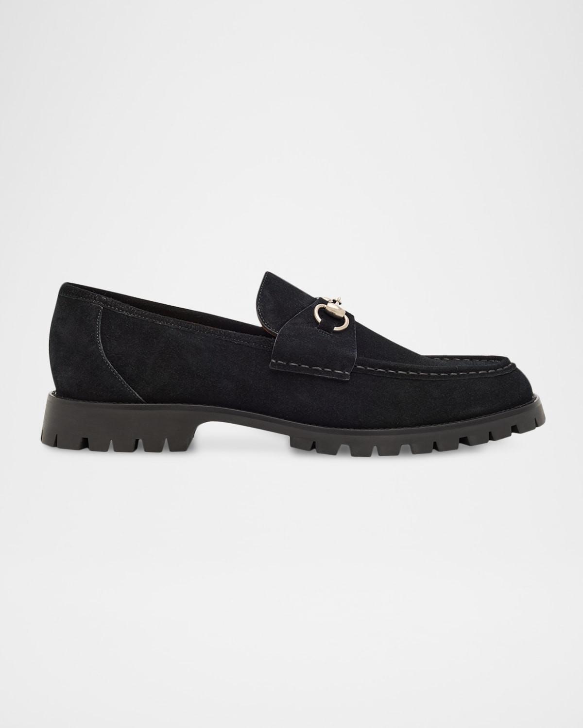 Men & apos;s Sylke Suede Horsebit Loafers | Neiman Marcus