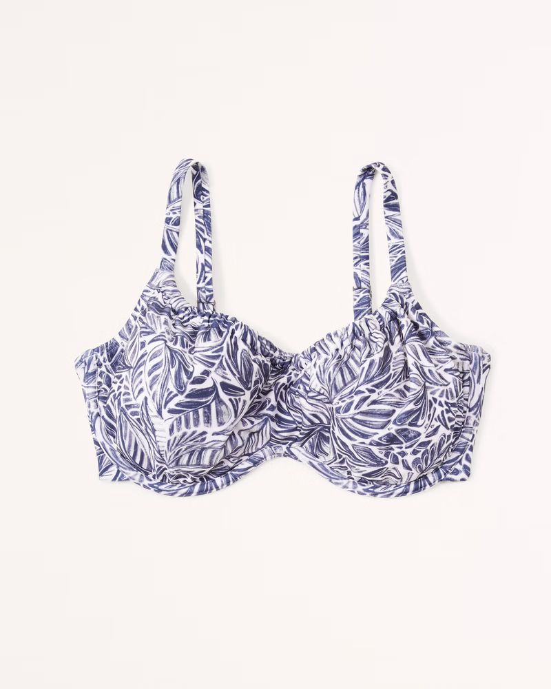 Women's Curve Love Continuous Underwire Bikini Top | Women's Swimwear | Abercrombie.com | Abercrombie & Fitch (US)