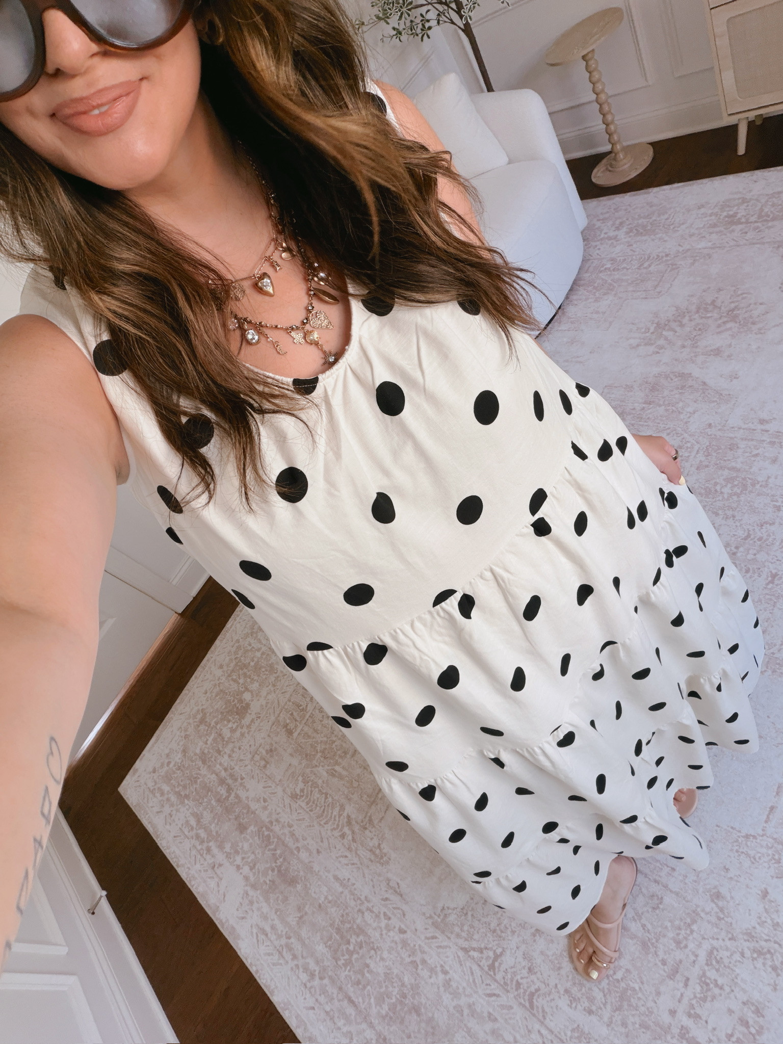 wearing a large 

 #LTKSeasonal #LTKMidsize