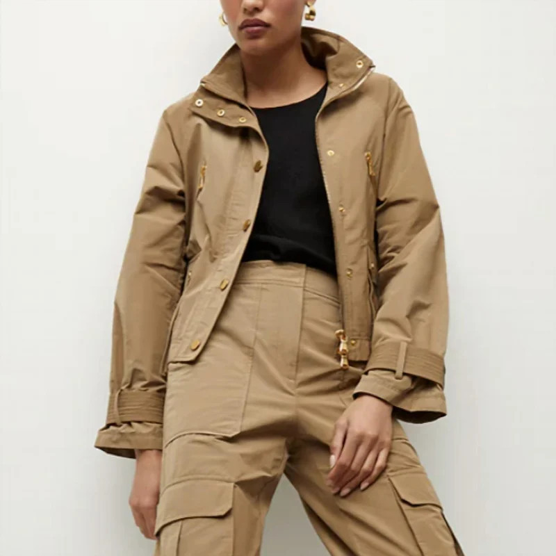 Veronica Beard Barton Utility Jacket In Sepia - Brown | Verishop