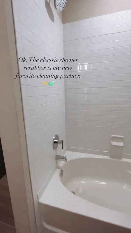 Electric shower scrubber ⚡️🧼

#LTKhome #LTKHolidaySale #LTKGiftGuide