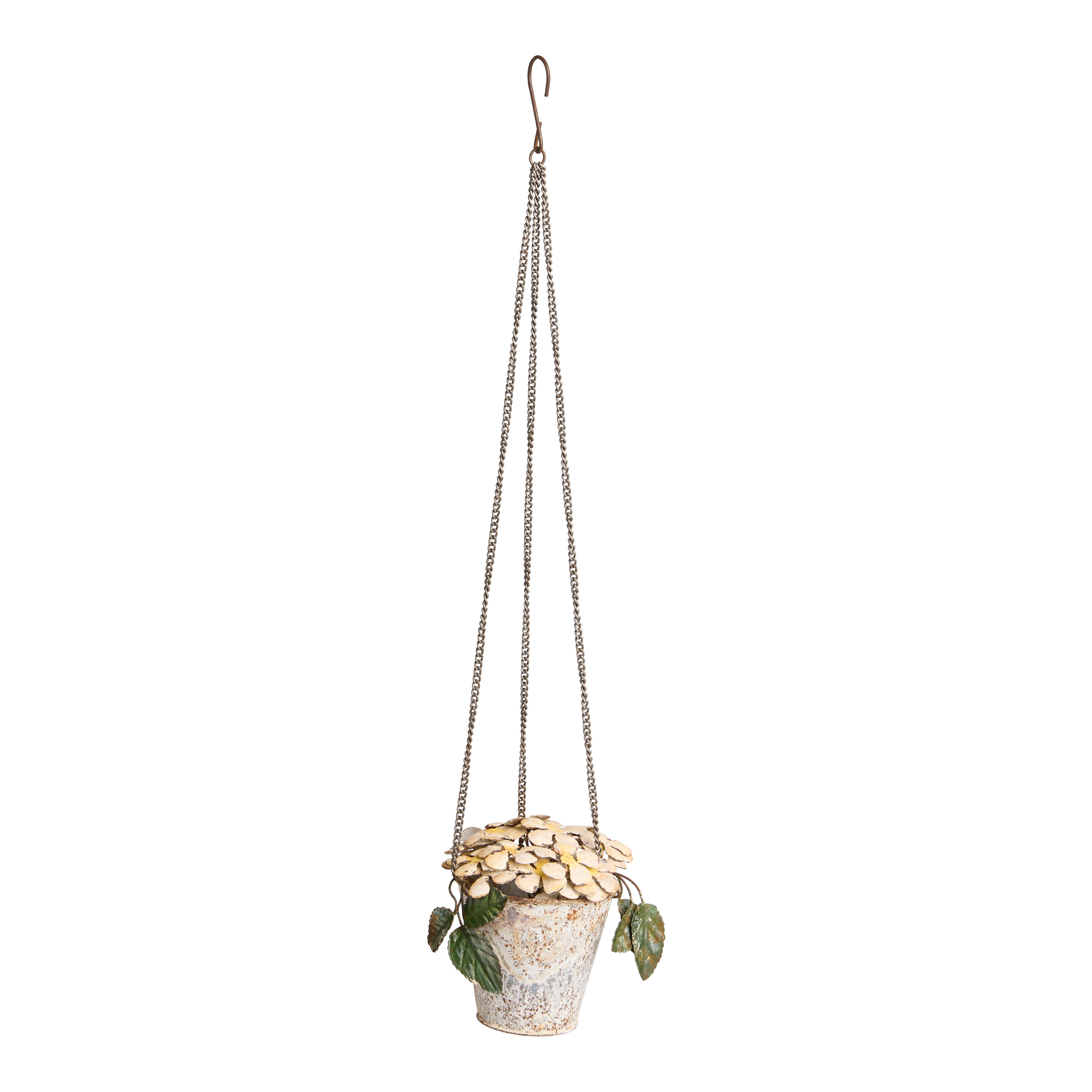 Metal Flower Pot Hanging Decor | World Market