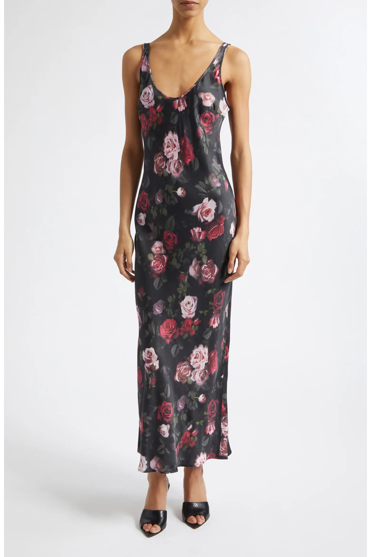 Akiya Floral Print Sleeveless Maxi Dress (Women) | Nordstrom | Nordstrom