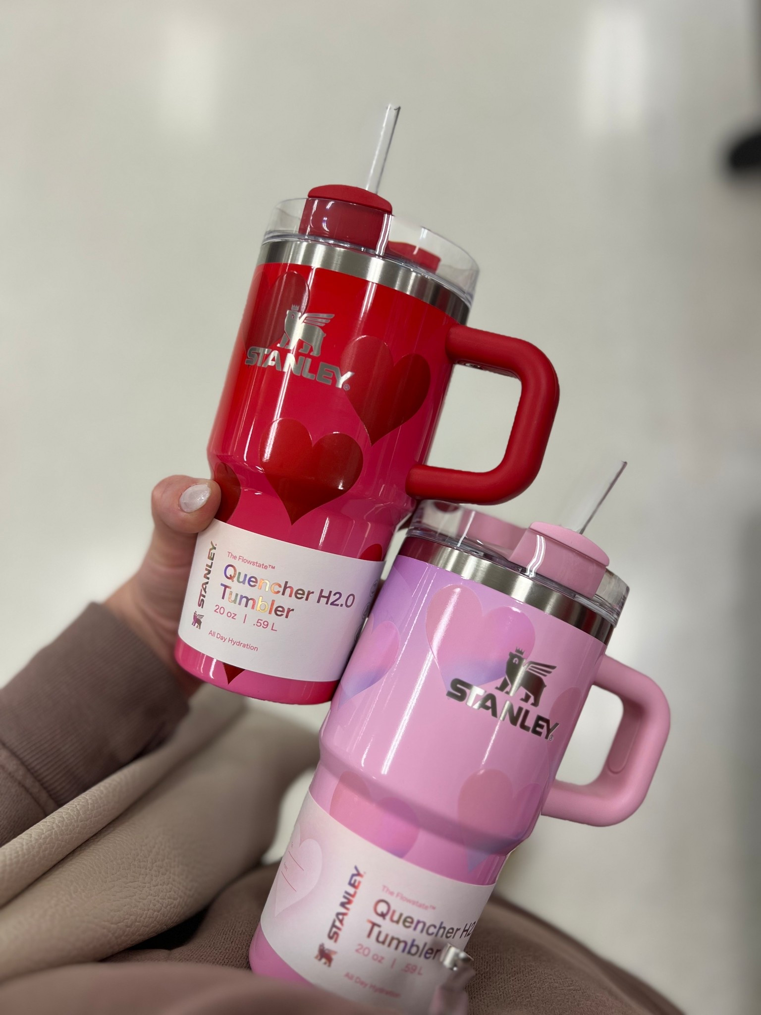 Valentine’s Day limited edition Stanley!! Quencher H2.O Tumbler 
Valentine’s Day Gift Idea for her | for teenager girl. 

Stanley Valentine's Day 20 oz Stainless Steel H2.0 Flowstate Quencher Tumbler

#LTKActive #LTKmomlife #LTKSeasonal