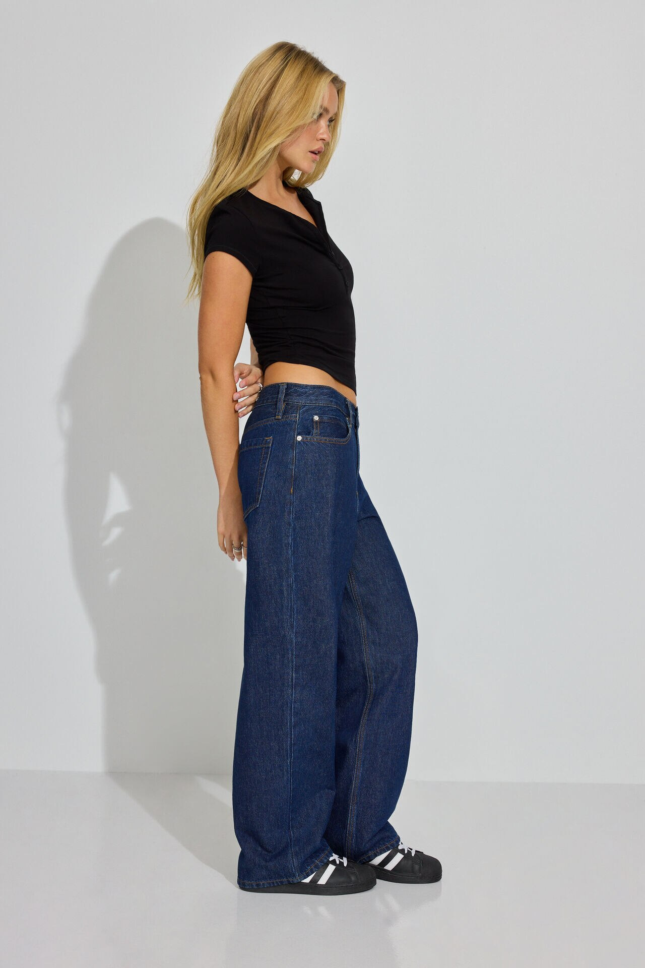 Low Rise Baggy Jeans | Garage Clothing