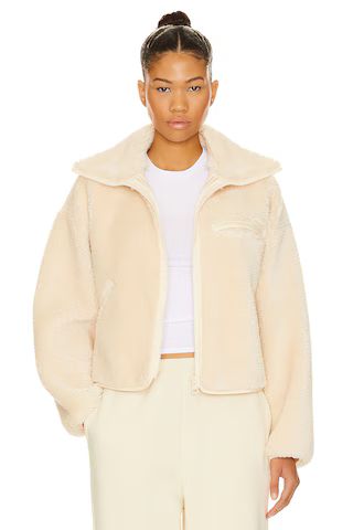 WellBeing + BeingWell Catalina Sherpa Jacket in Swan White from Revolve.com | Revolve Clothing (Global)