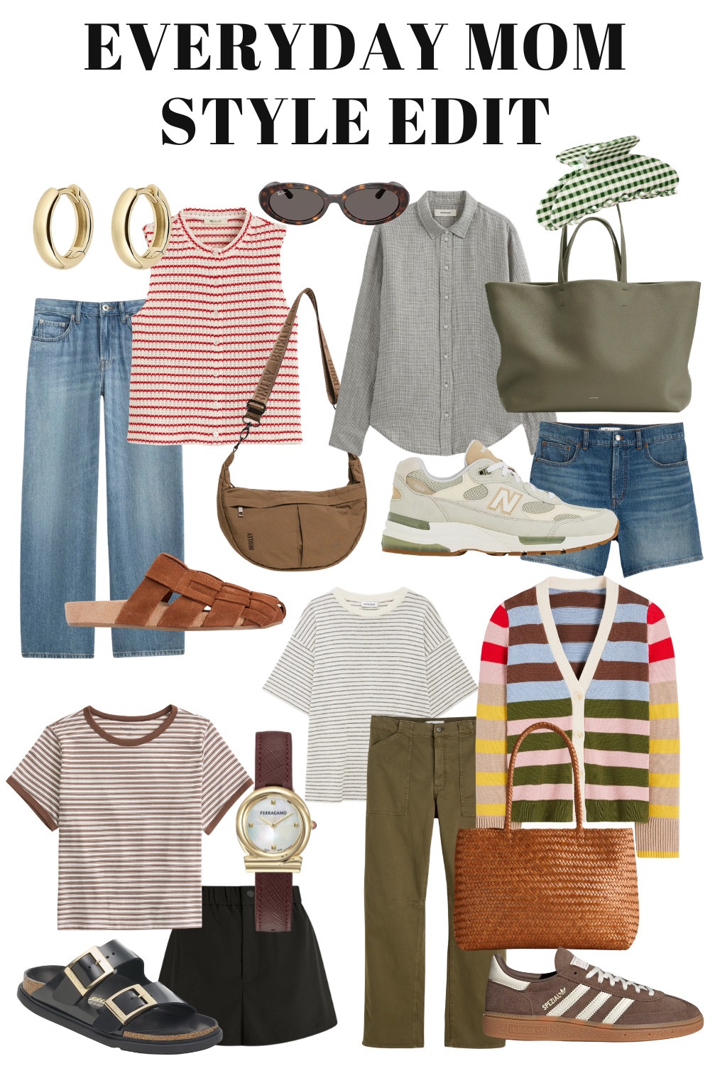 Elevated Everyday Summer Outfits for Moms 

 