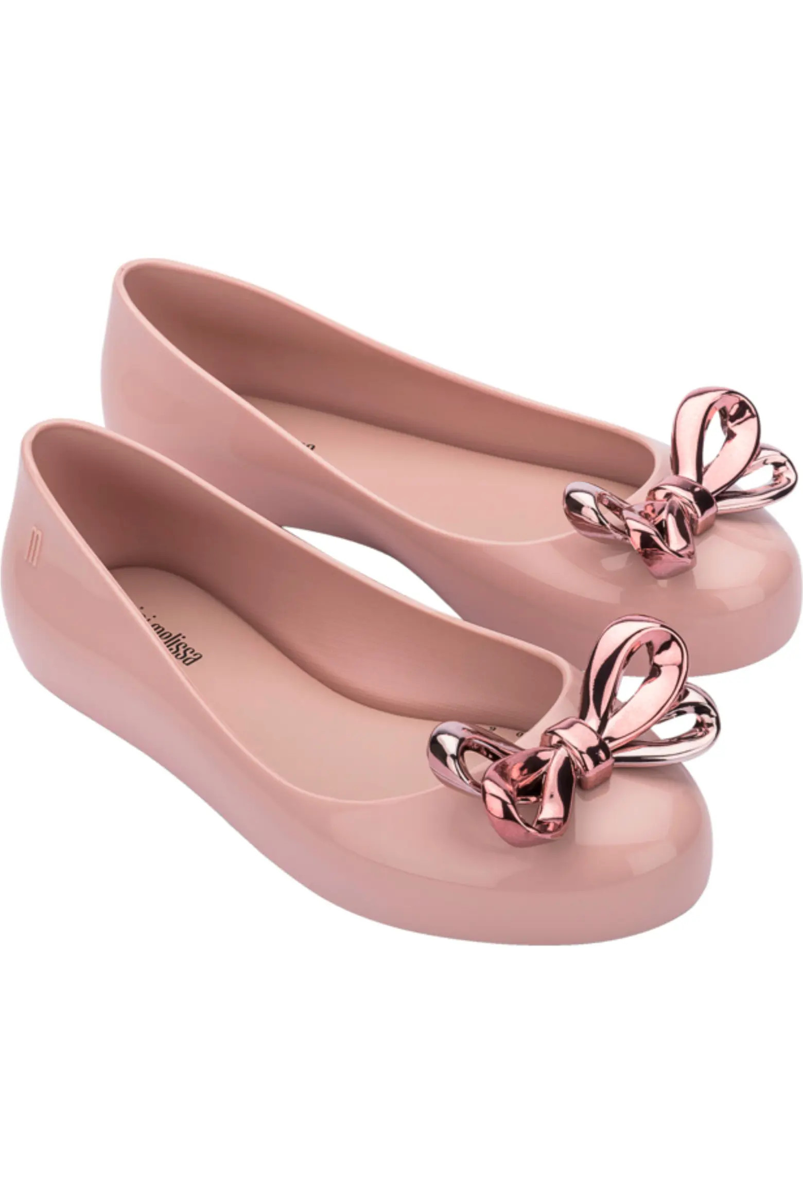 Mini Melissa Kids' Sweet Love Glam Flat in Lilac at Nordstrom Rack, Size 11 M | Nordstrom Rack
