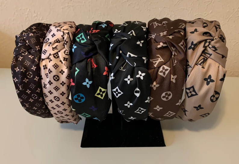 Womens Luxury Headband, Top Knot Headband, Womens Hairband, Twist Knot Headband, Girls Hair Acces... | Etsy (US)