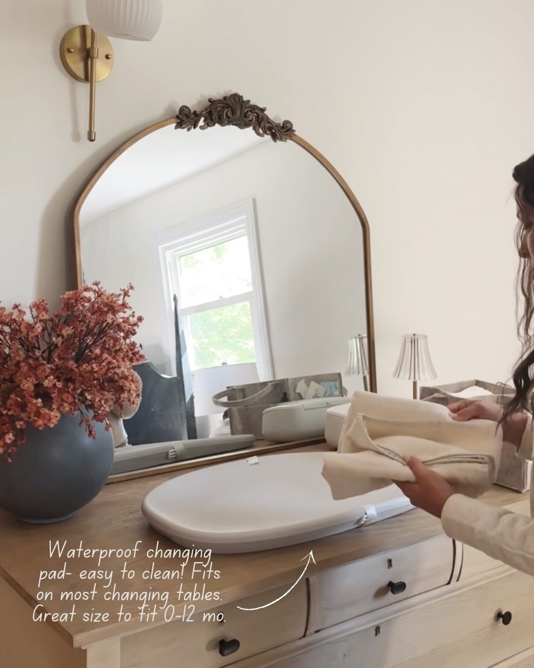 Pt 3/6 - Absokutrly love this changing pad. Waterproof and easy to clean. Padded. I put a blanket over it for easy baby changing. Still using and my baby is 10 months!

#LTKBaby #LTKFamily