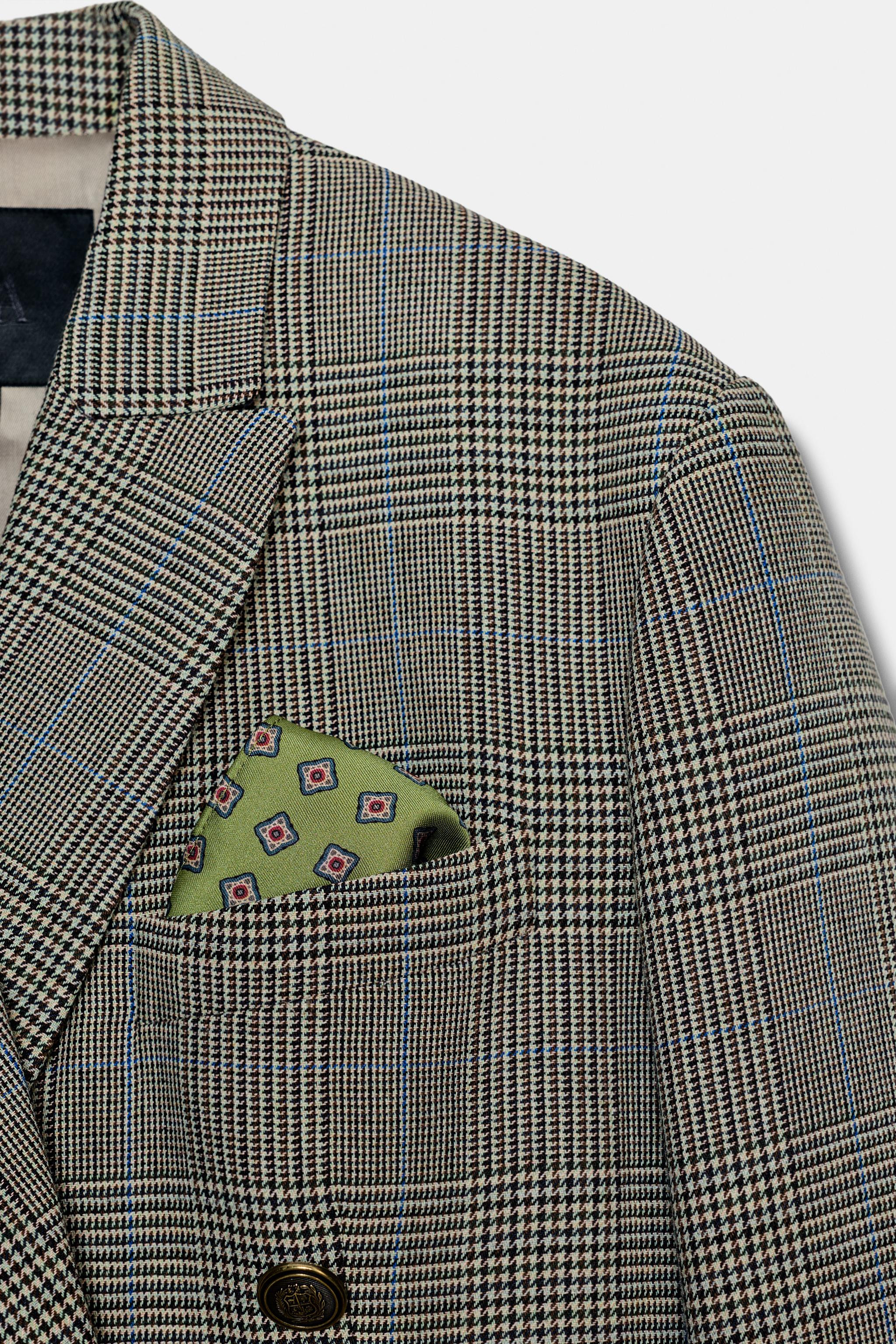 PLAID WOOL BLAZER ZW COLLECTION | Zara Canada