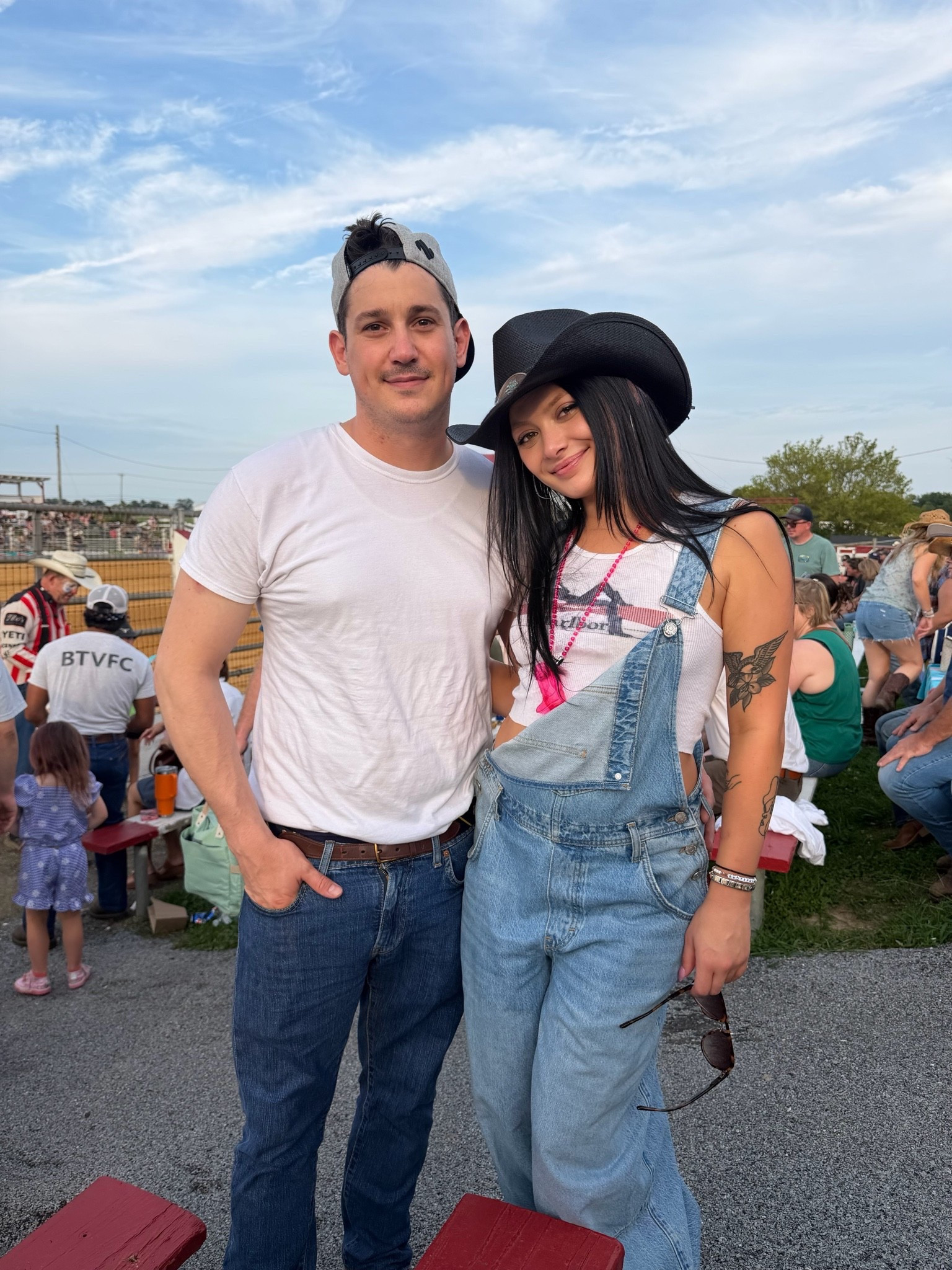 my rodeo outfit! only linkable option is the overalls - true to size from urban. i loved this look.

#LTKdayinmylife