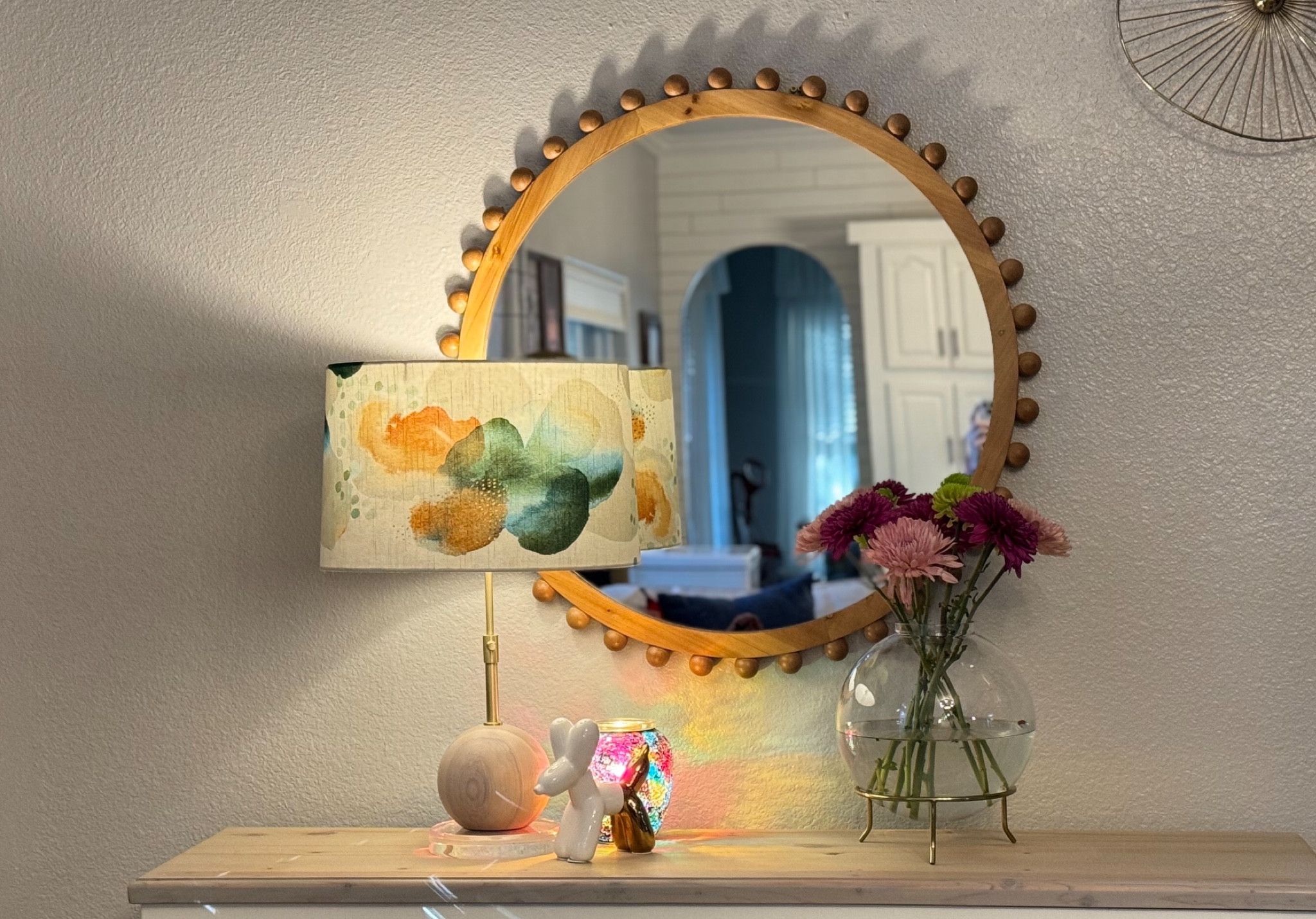 Sometimes you just need to hang a round mirror!  This was a great find at a great price.  Super easy to hang and great quality!

#LTKhome #LTKGiftGuide #LTKstyletip