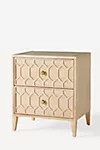 Textured Trellis Nightstand | Anthropologie (US)