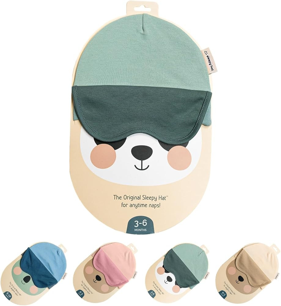 The Original Baby Sleep Mask & Soft Eye Shade – Newborn, Sun Hat & Beanie – Travel & Baby Gif... | Amazon (US)