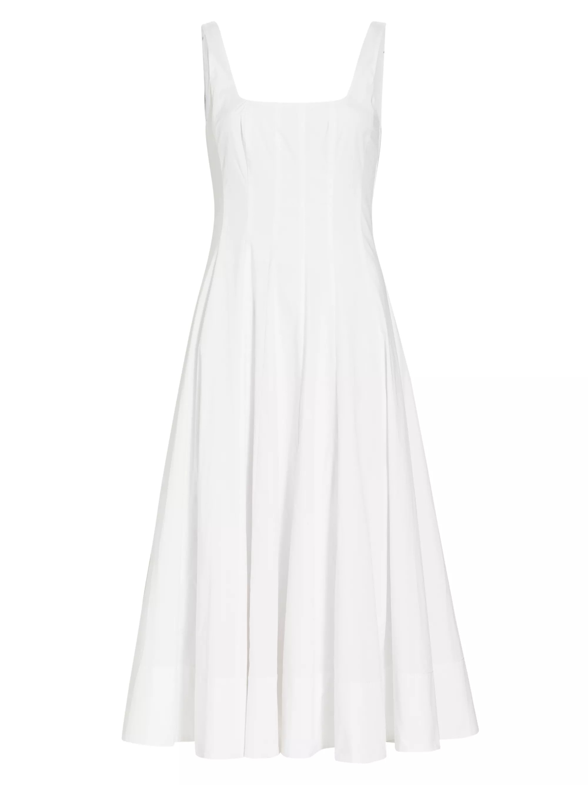 Wells Cotton Poplin A-Line Midi-Dress | Saks Fifth Avenue