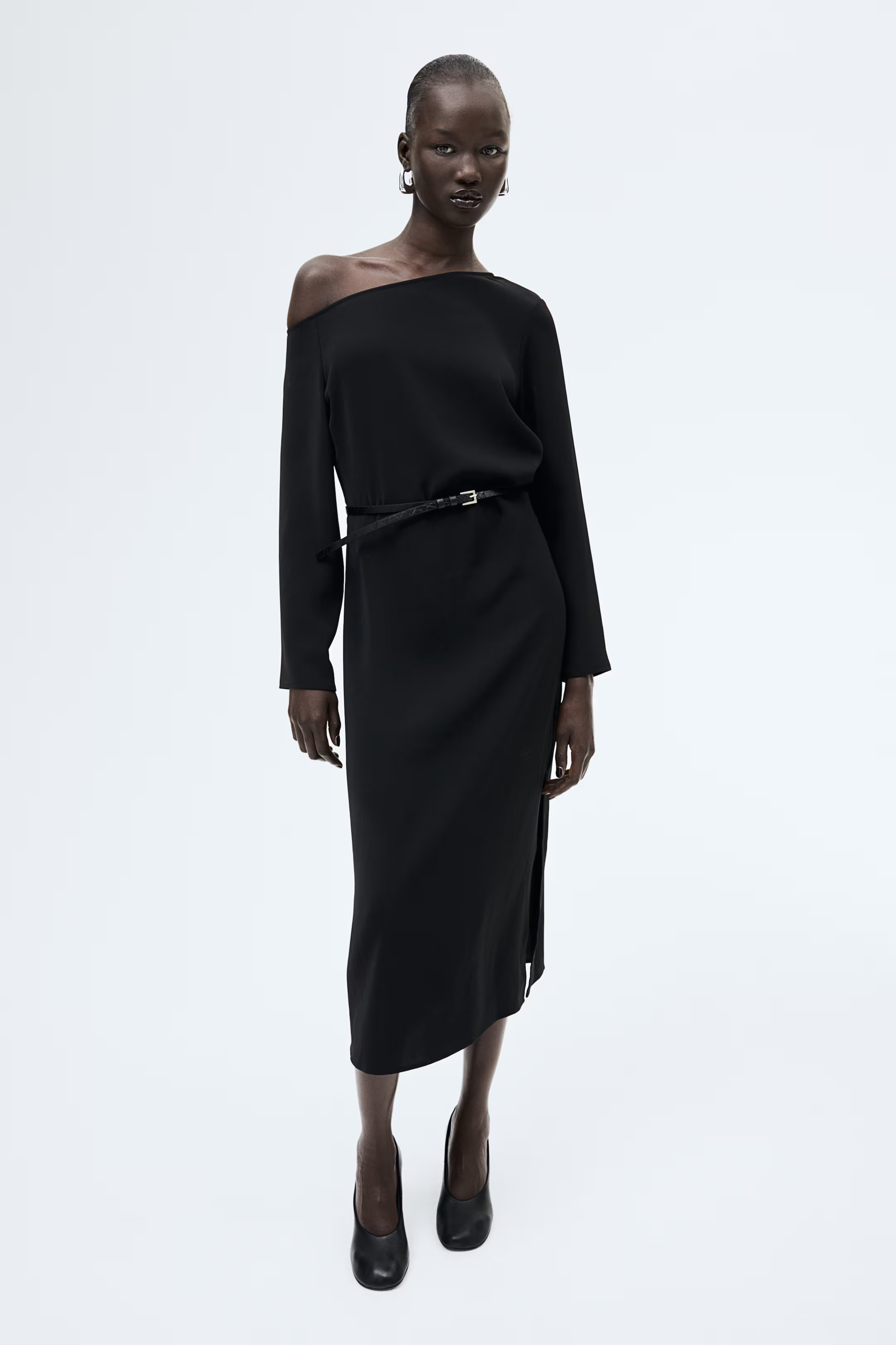 Belted One-Shoulder Dress | H&M (US + CA)