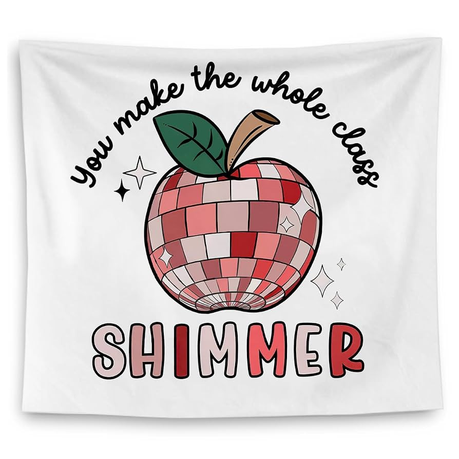 QGFM Teacher Tapestry, Teacher Appreciation Decor for Classroom, Teacher Wall Decor, Teacher Room... | Amazon (US)