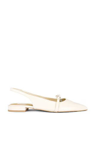 Dolce Vita Payge Flat in White. - size 7.5 | Revolve Clothing (Global)