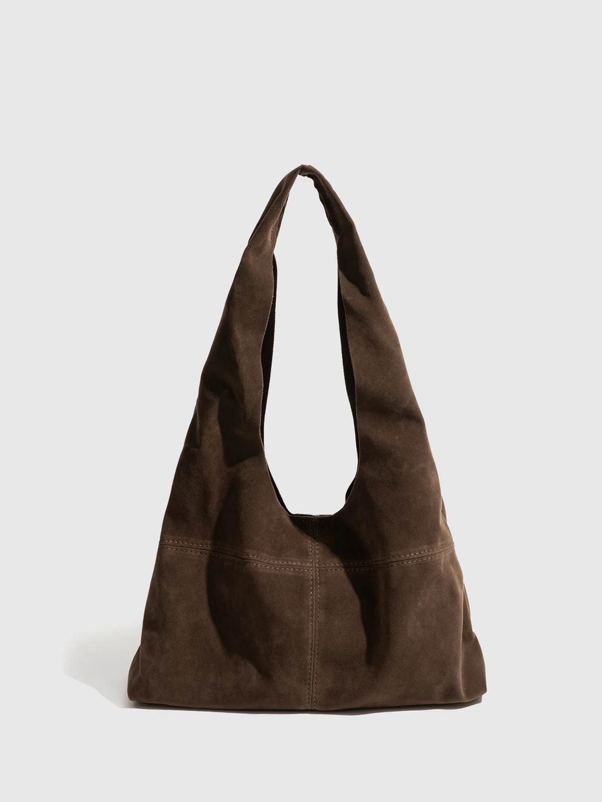 Button Clasp Hobo Bag | Commense