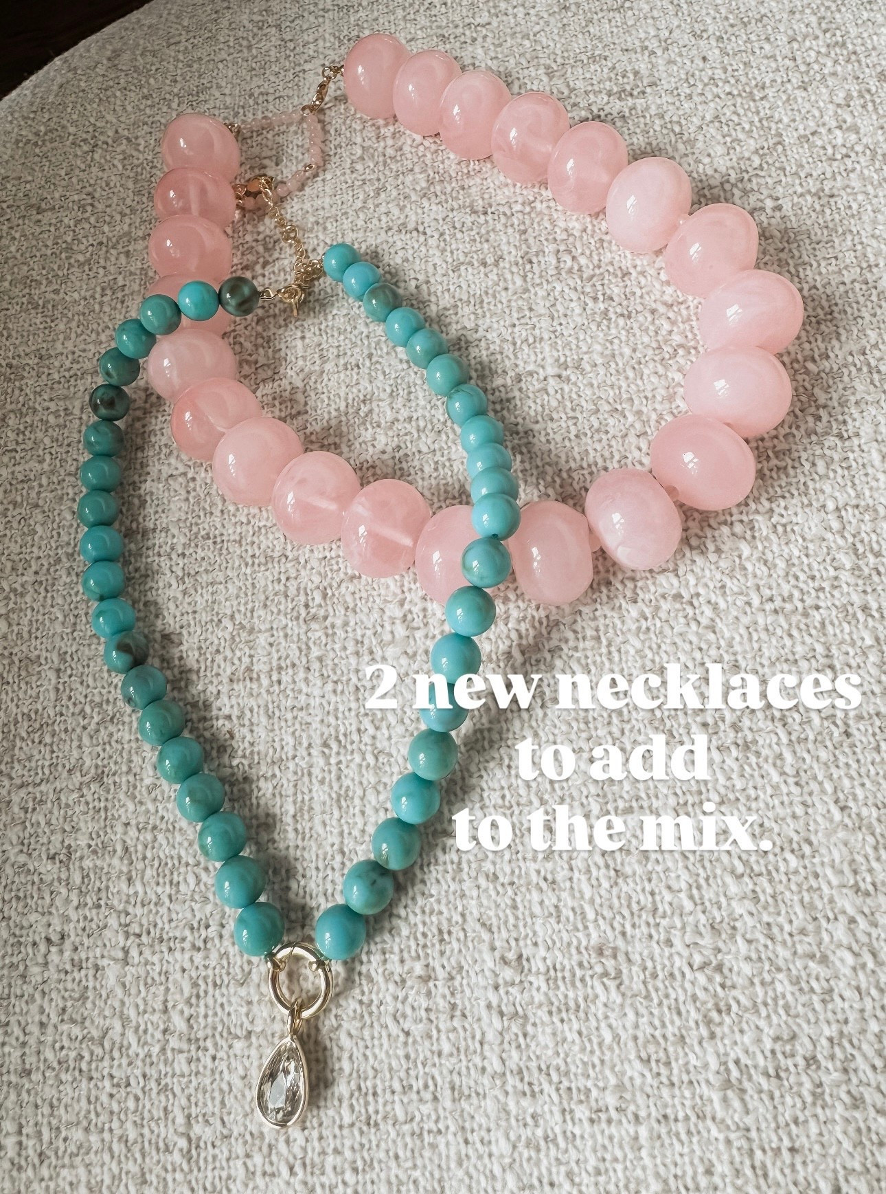 These bold bead necklaces are on repeat. Added these 2 new ones to the mix. Linking all that I have. 
Baublebar 


#LTKSeasonal #LTKmomlife