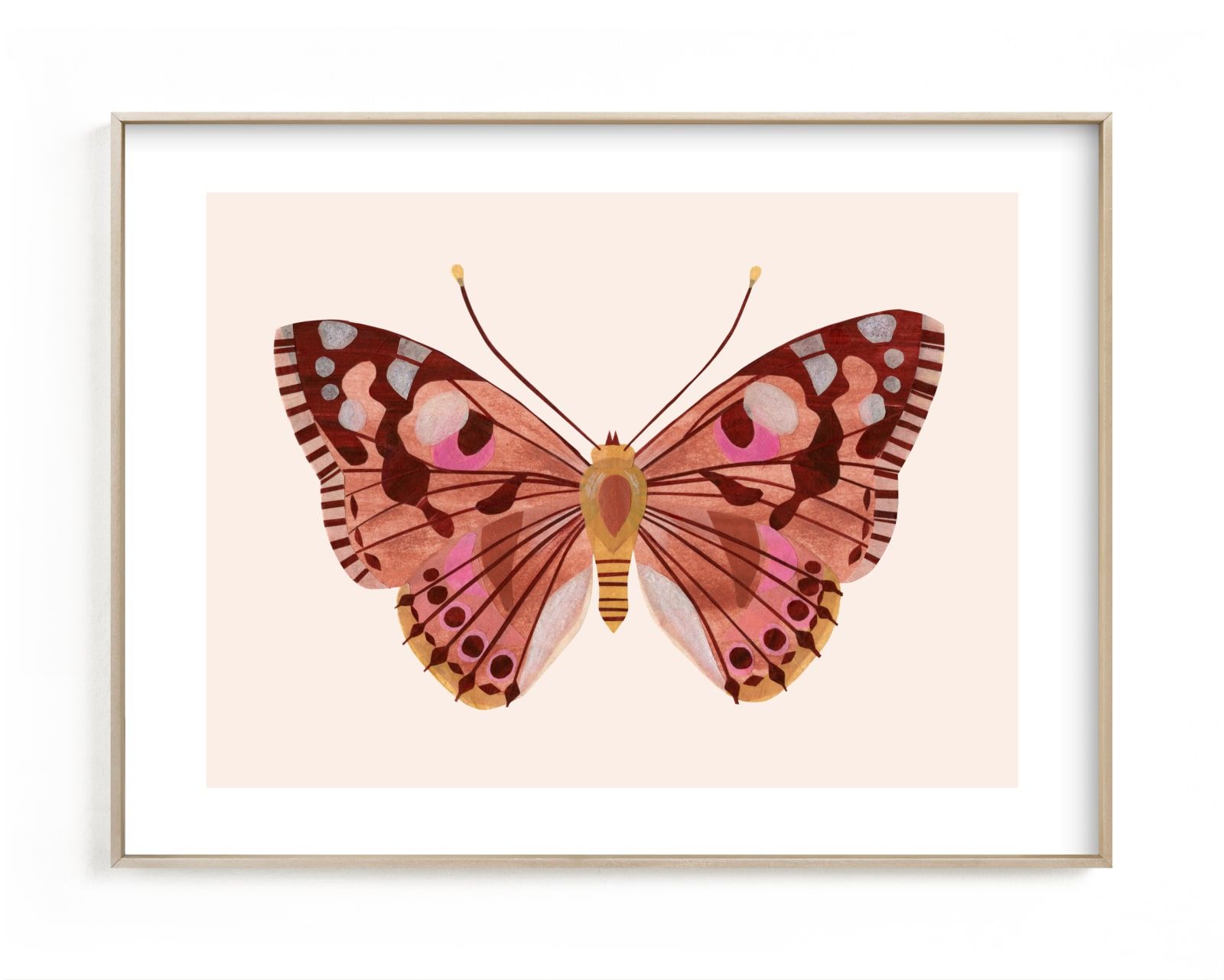 "Paper Wings" - Open Edition Children's Art Print by Sarah Knight. | Minted