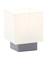 13in Pari Petite Square Table Lamp | Marshalls