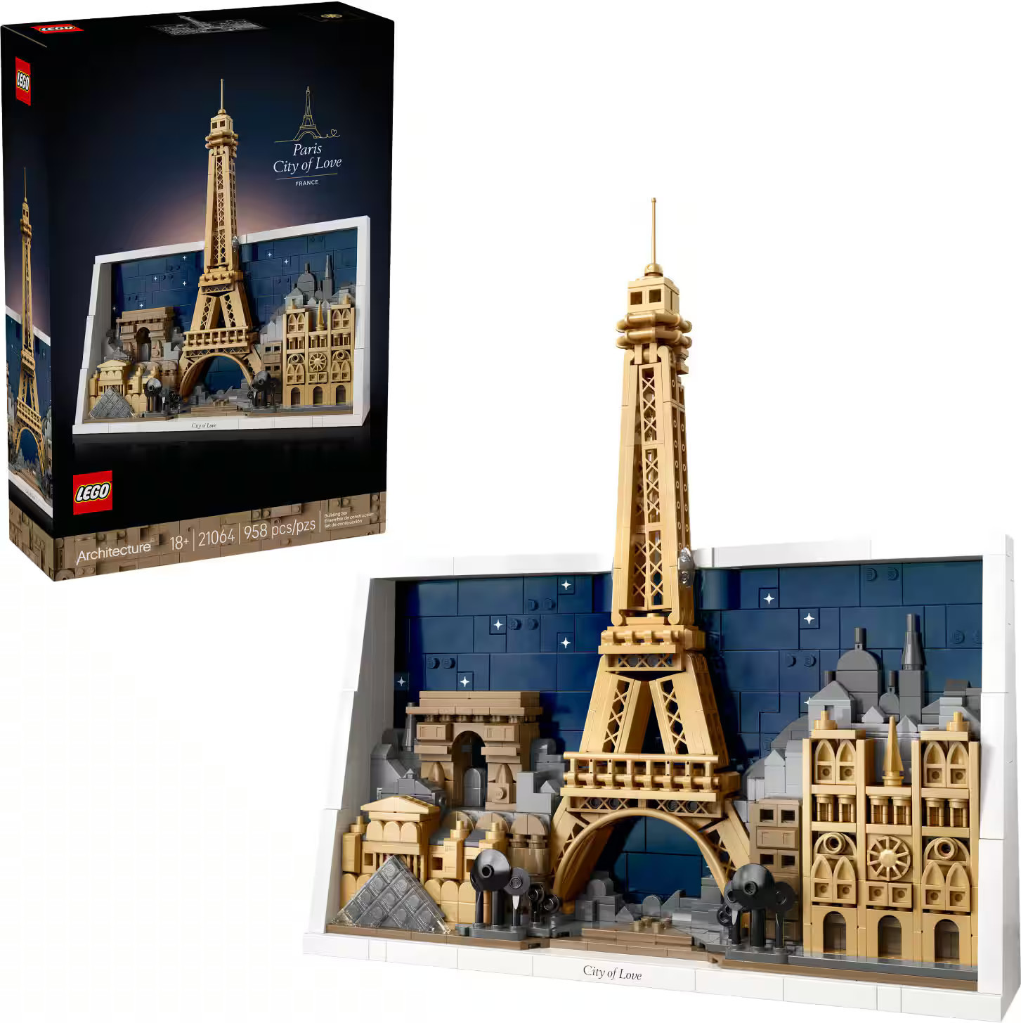LEGO - Architecture Paris – City of Love 21064 | Best Buy U.S.