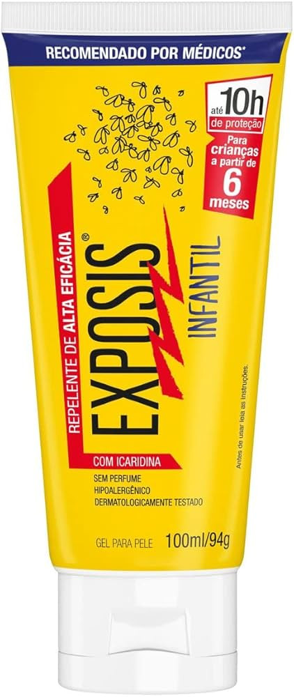 Repelente Exposis Infantil Gel 100ml | Amazon (BR)