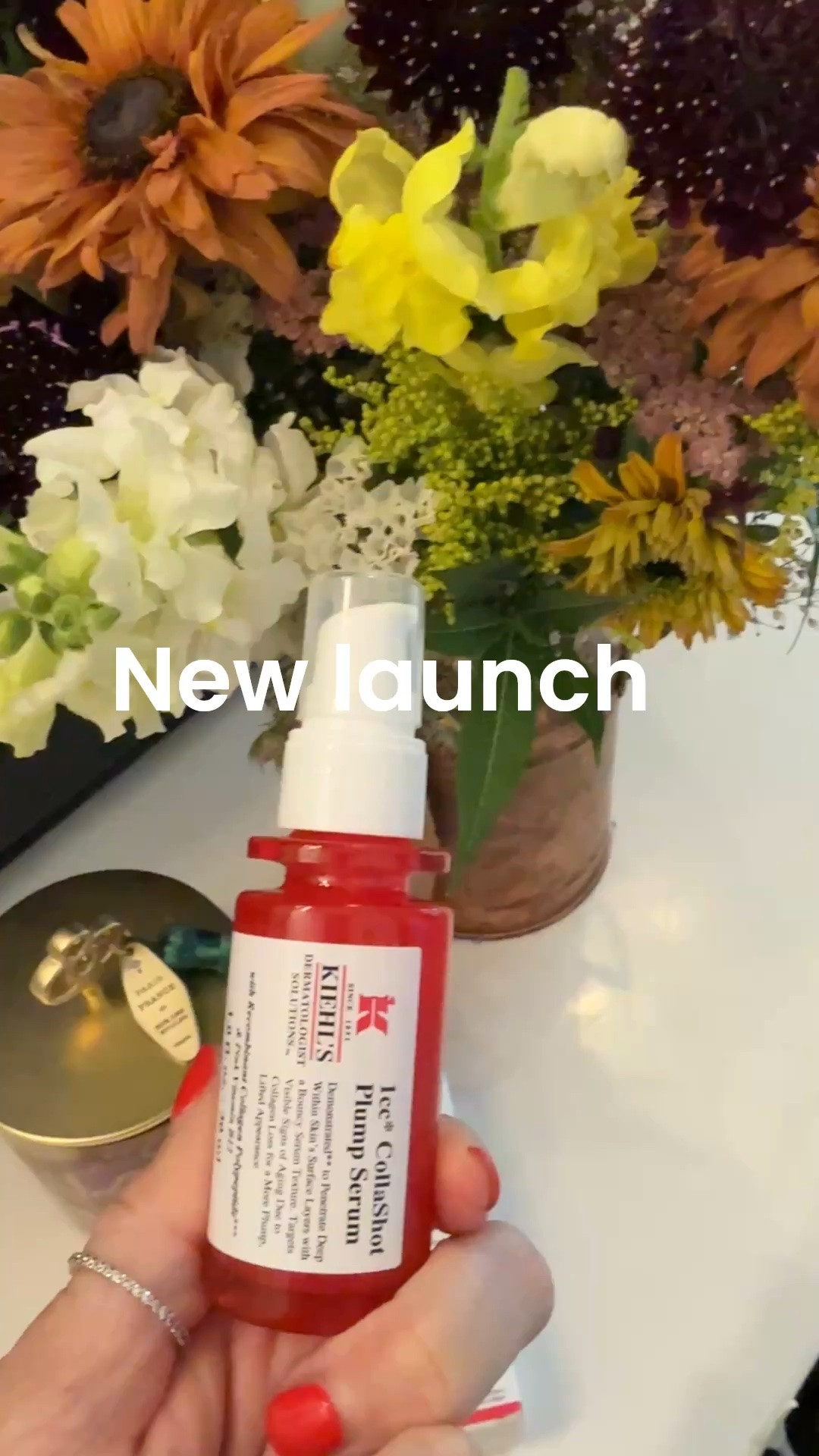 No needles.. deflated skin?
Kiehl’s 
New serum

Ice collashot plump serum 

- New procedure inspired innovation that targets visible signs of aging due to loss of collagen

Skin plumping 
Supra lip some technology engendered to help skin penetrate for serum delivery 10surface layers
Tested with Glp users  saw 22% laxity improvement with two weeks of daily use twice a day

#LTKselfcare #LTKOver40 #LTKBeauty