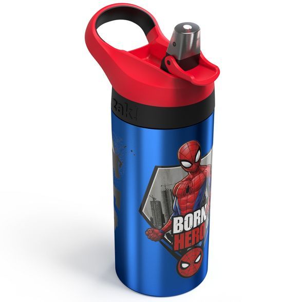 Marvel Spider-Man 19.5oz Stainless Steel Water Bottle Blue/Red | Target