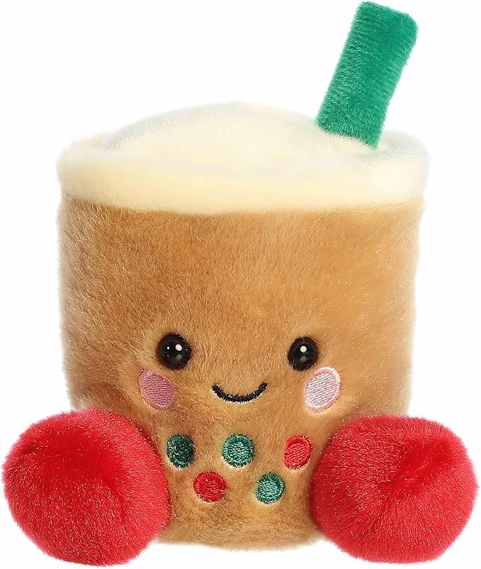 Aurora® Festive Palm Pals™ Chewy Festive Boba™ Stuffed Animal - Fun Collectible Plush for Ki... | Amazon (US)