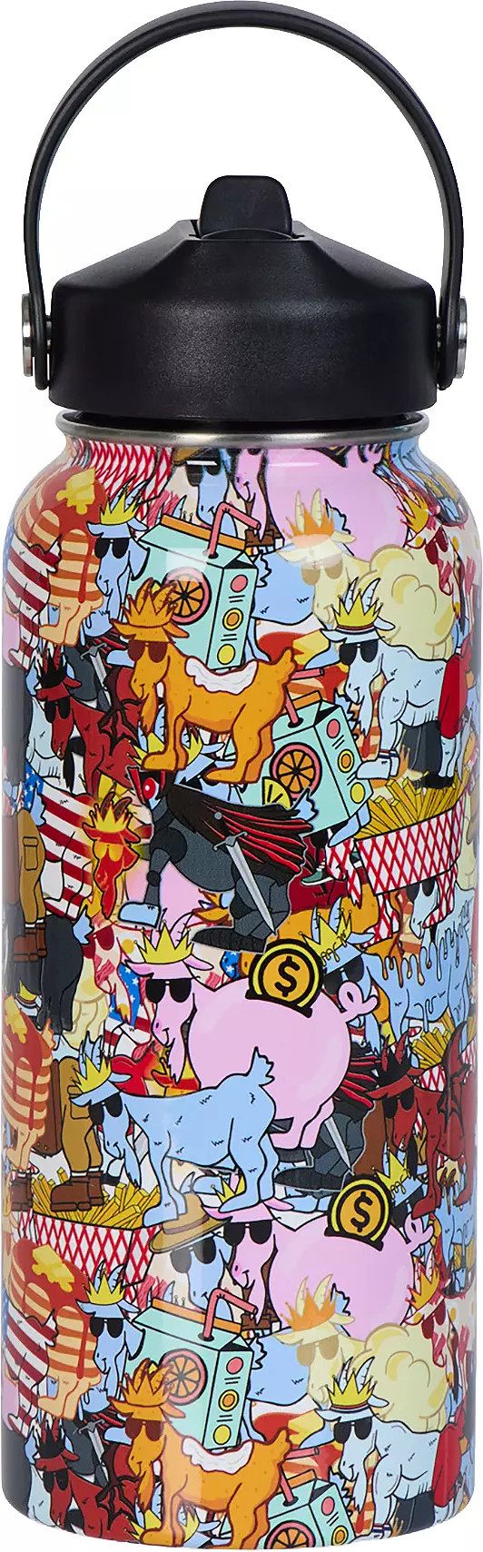 GOAT USA All Over Print Sticker Water Bottle | DICK'S Sporting Goods
