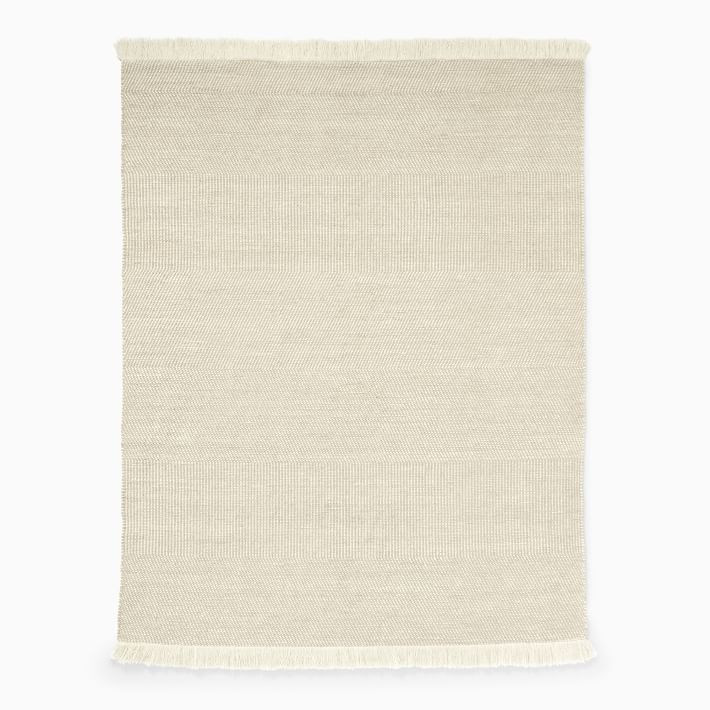 Tweed Flatweave Dhurrie Rug | West Elm (US)