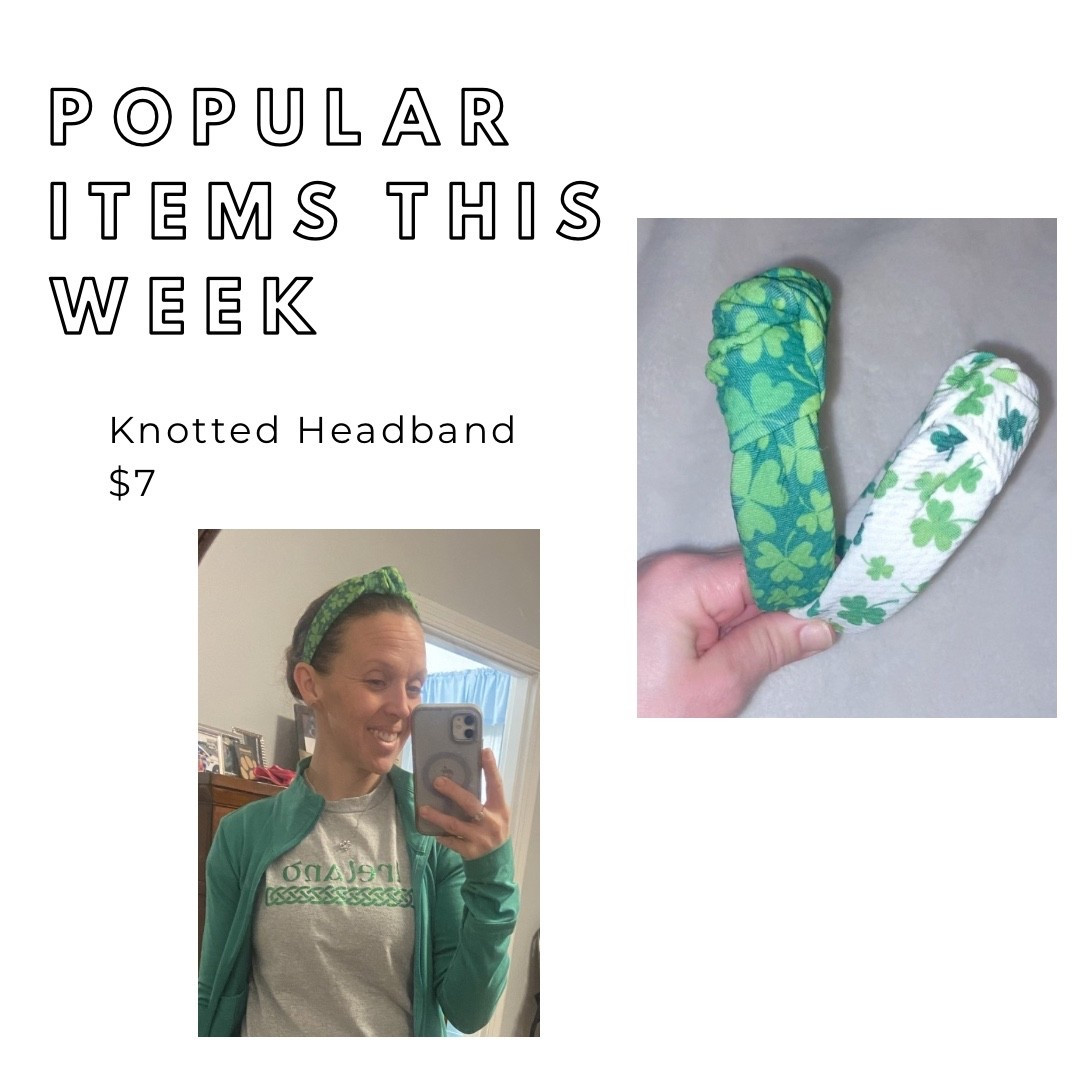 St Patrick’s day outfit women - $7 my daughter and I love wearing these headbands; they are very comfortable.  


 #under10 #budgetfriendly #shamrockheadband #stpatricksday @Etsy 


#LTKKids #LTKSeasonal #LTKOver40 #LTKU