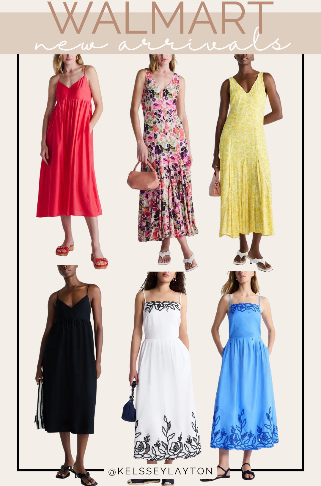 Walmart new arrival midi dresses

#LTKootd #LTKmomlife