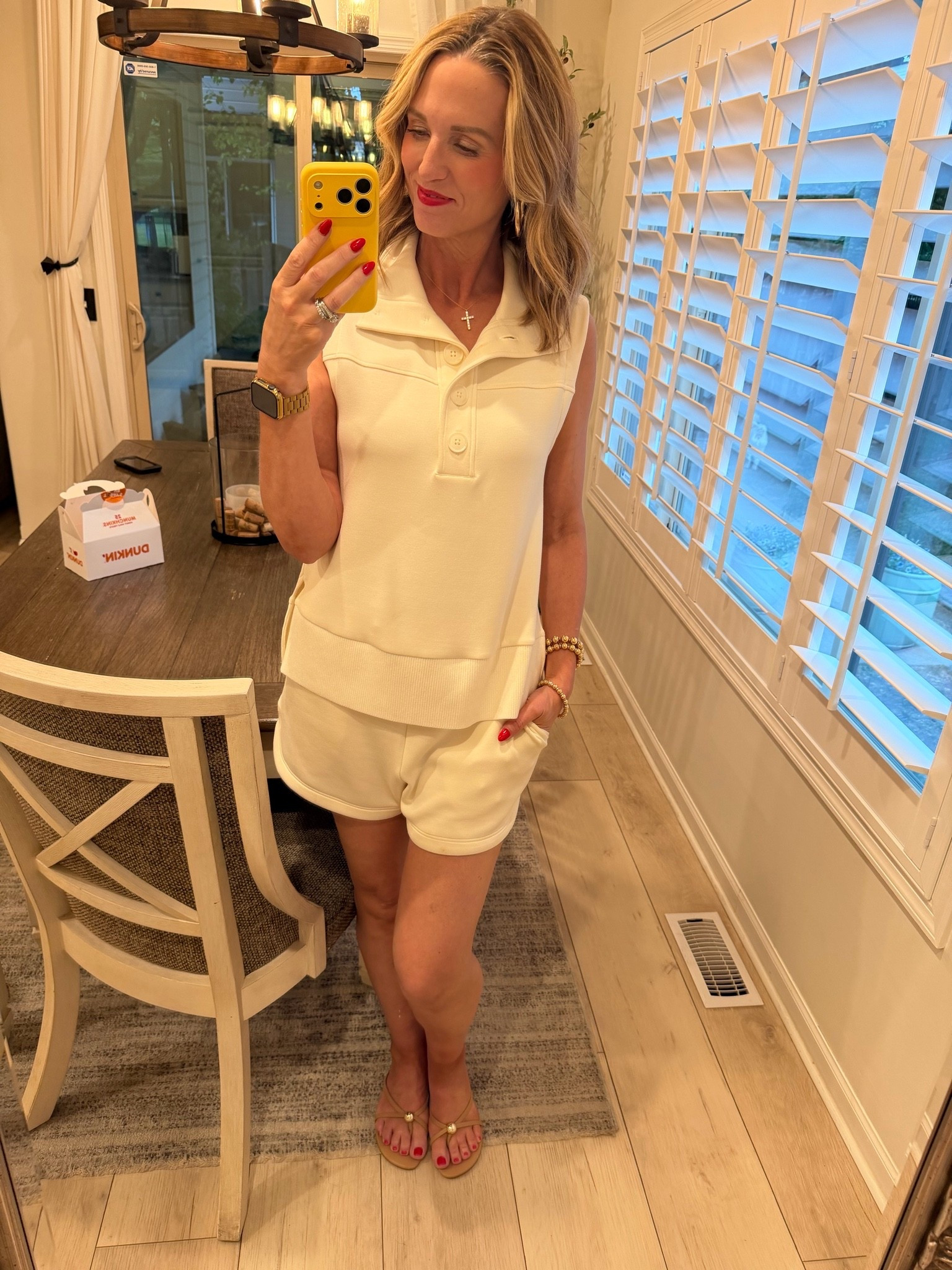 Wearing a small in this @Varley set!